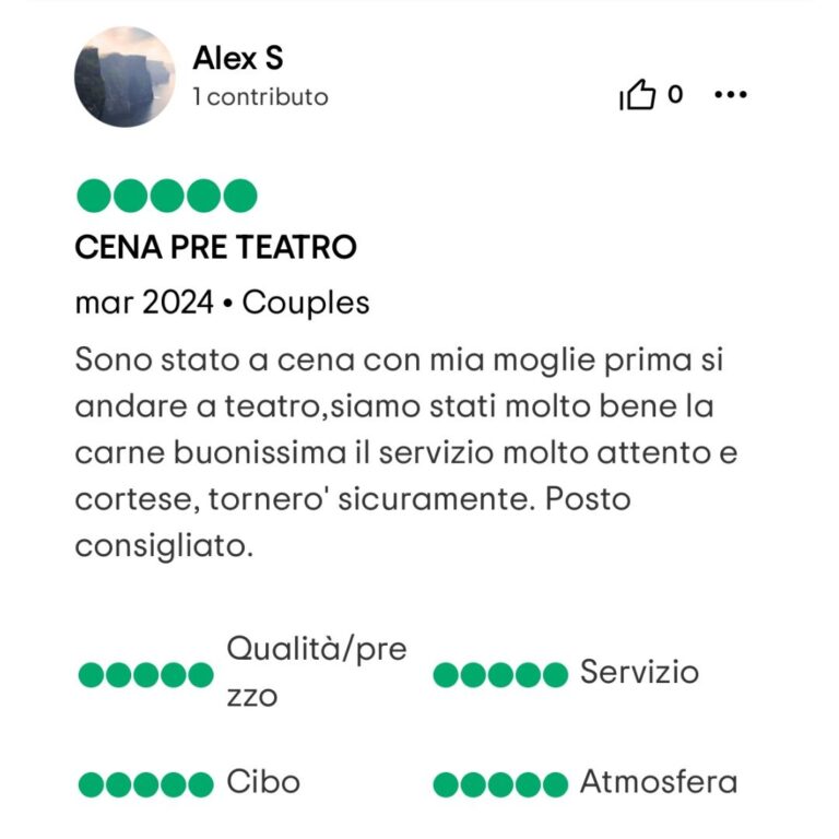 Recensione cena 19