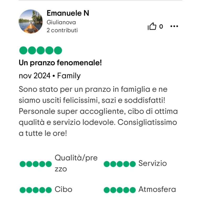 Recensione cena 2