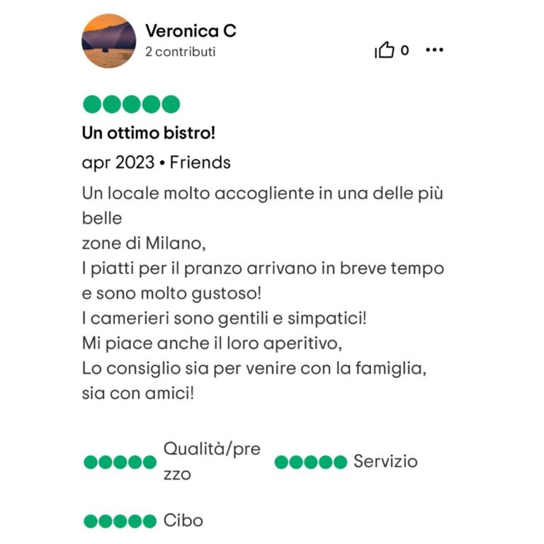 Recensione cena 21