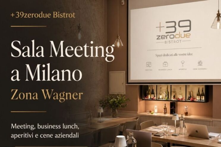 Ristorante con sala meeting a Milano in zona Wagner