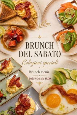 Brunch menu